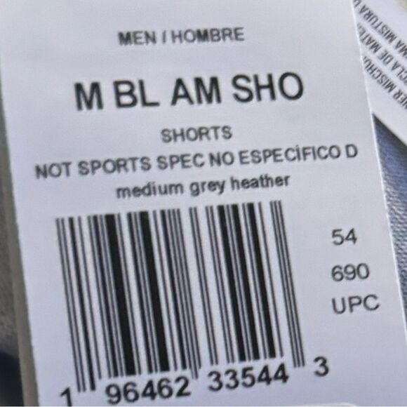 ADIDAS Men's 7" Essentials Americana Jersey Shorts Grey Heather-l men’s short - Picture 7 of 7